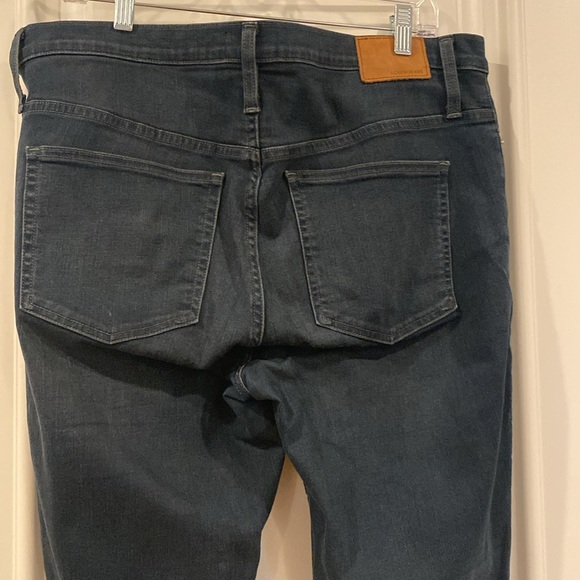 Women’s J.Crew, dark blue denim high-rise toothpick jeans size 33 - Picture 4 of 9